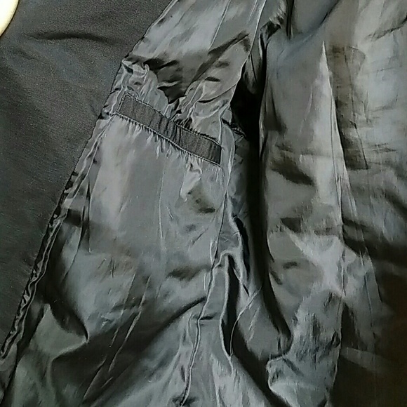 Zara Black Bomber zipper jacket size M - Picture 6 of 6